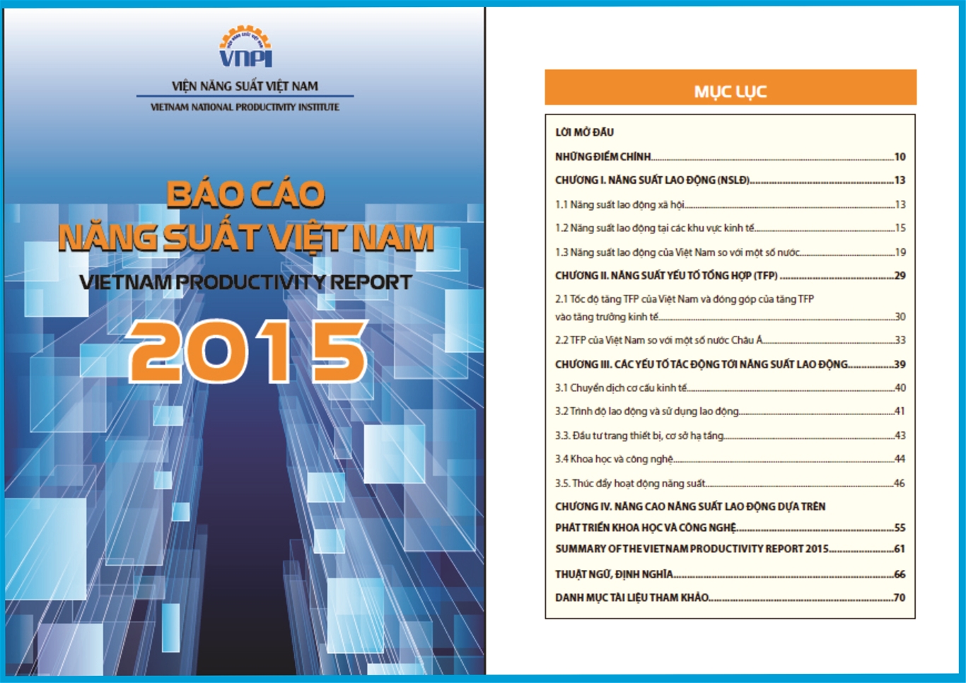 Báo cáo Năng suất Việt Nam 2015